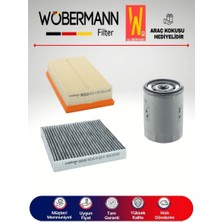 Wöbermann Skoda Superb 1.5 Tsi Filtre Bakım Seti 2019-2023 Dad 3k