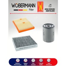 Wöbermann Vw Golf 7 1.2 1.4 Tsi Filtre Bakım Seti 2013-2019 3k