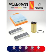 Wöbermann Citroen C4 Picasso 1.6 Hdi Filtre Bakım Seti 2010-2015 3k