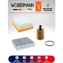 Wöbermann Fiat Doblo 1.3 1.6 Euro6 Filtre Bakım Seti 2016-2020 3k