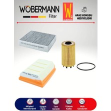 Wöbermann Fiat Egea 1.3 1.6 Euro6 Filtre Bakım Seti 2016-2020 3k