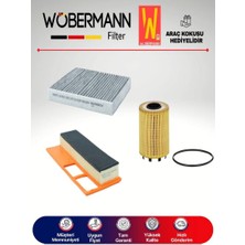 Wöbermann Fiat Fiorino 1.3 Multijet E4 Filtre Bakım Seti 2008-2011 3k