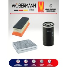 Wöbermann Fiat Linea 1.4 Filtre Bakım Seti 2007-2012 3k
