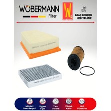 Wöbermann Skoda Fabia 1.4 Tdı Filtre Bakım Seti 2003-2008 3lü Karbonlu