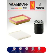 Wöbermann Nissan Micra K13 1.2 Dig-S Filtre Bakım Seti 2011-2018 3k