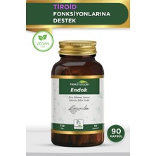 Hekimzade Endok 90 Kapsül 750mg – Tiroid Sürecini Desteklemeye Yardımcı Tere Tohumu İçeren Takviye Edici Gıda