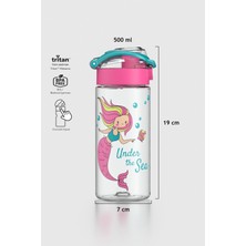 Renga Saga Desenli 500 ml Tritan Çocuk Matara 912014 Pembe