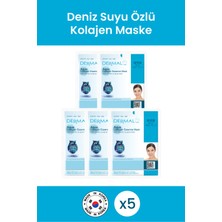 Dermal Sıkılaştırıcı, Nemlendirici, Arındırıcı Aqua Kolajen Maske 23GR 5 Adet