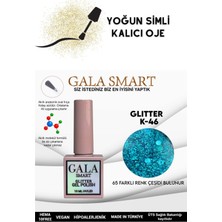 Gala Smart Yoğun Simli Glıtter Kalıcı Oje 10 ml K-46