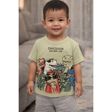 Miniks Unisex Çocuk Tshirt Yeşil