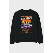 Ankhises Araba Club Serisi 13 Andy Warhol Arka Baskılı Oversize Sweatshirt Erkek Kadın Unisex