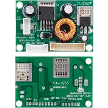 Zibox Power Supply Modul 12V Dc Dönüştürücü Dc Düşürme Modülü 12V-5V-3.3V 3A