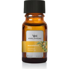 Vivaldi Home Mandalina Aromaterapi Esansiyel Yağ 10 ml – Canlandırıcı Narenciye Aroması