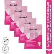 Dermokil Canlandırıcı Kafein & Hyaluronik Asit Hidrojel Patch Göz Altı Maskesi x 5 Adet