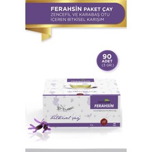 Hekimzade Ferahsin - Zencefil ve Karabaş Otu İçeren Bitkisel Paket Çay - 3 gr 60'lı