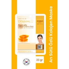 Dermal Besleyici, Nemlendirici, Arındırıcı Arı Sütü Özlü Kolajen Maske 23 gr