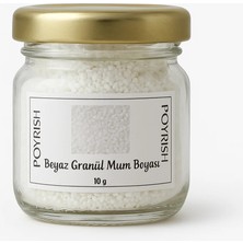 Poyrish Beyaz Granül Mum Boyası 10 gr