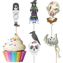 Parti Dükkanım Kürdan Korkunç Halloween 10'lu Şekilli Kürdan
