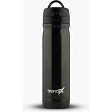 Umix Trendix Çelik İçli Termos 500ml Siyah