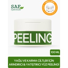 Defel Care Arındırıcı & Yatıştırıcı Yüz Peelingi 100 ml – Yağlı ve Karma Ciltler Için | Deneme Boy Serum Hediyeli