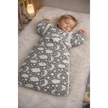 Baby Hola Çıkarılabilir Kollu Bebek Kundak 2.5 Tog Dolgulu Uyku Tulumu Kundağı 11908