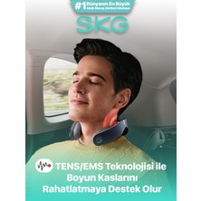 SKG G7 Pro Fold TENS-EMS Akıllı Boyun Masaj Aleti/Robotu, Mobil APP, Isı Terapisi-Termoterapi