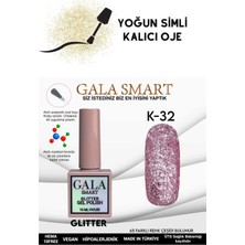 Gala Smart Yoğun Simli Glıtter Kalıcı Oje 10 ml K-32
