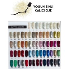 Gala Smart Yoğun Simli Glıtter Kalıcı Oje 10 ml K-29