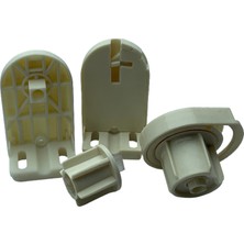 MorPerde 27 lik Krem Zincir Mekanizma ve Plastik Mandal Ayaklı Takım