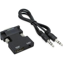 Radion CA-4623 HDMI To VGA Sesli Dönüştürücü Adaptör