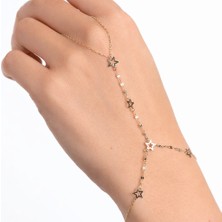 Hakan Mücevherat Yıldız Figürlü 14 Ayar Altın Şahmeran Bileklik