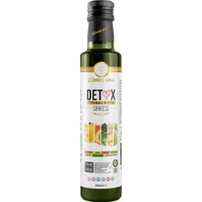 Zühre Ana Detox Gold Sirkesi Doğal Fermantasyon 250 mlTürkiye'de Üretilmiştir, Zencefil, Limon, Kayısı, Yeşil Elma ve Sandaloz Aromalı
