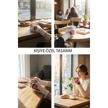 Hitit Socks Kişiye Özel Tasarımlı Kadın 1 Çift Kışlık Parmaksız Termal Esnek Peluş Eldiven