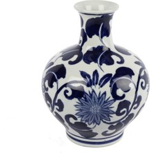 Mikasa Moor Blue Blanc Vazo 20X26CM