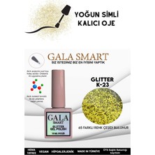 Gala Smart Yoğun Simli Glıtter Kalıcı Oje 10 ml K-23