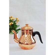 PremiumPort Bakır Demlik 2,3 Lt, Şık ve Dayanıklı Çay ve Kahve Demleme Suyu