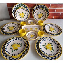 Keramika Limoncella 21 Parça Kahvaltı Takımı