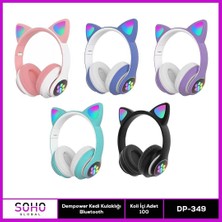 Cekar Store Kedi Figurlu Kulaklık