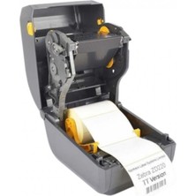 Zebra ZD220T Masaüstü Barkod Etiket Yazıcı USB Bağlantı Seçenekleri ile Kompakt Tasarım