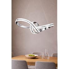 Ünal Aydınlatma Imza 65 cm Krom LED Sarkıt Avize
