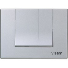 Visam Alinda Mat Krom İki Kademeli Kumanda Paneli