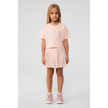 Tyess Bg Store Kız Çocuk Pembe Tshirt