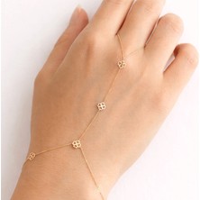 Hakan Mücevherat Yonca 14 Ayar Altın Şahmeran Bileklik