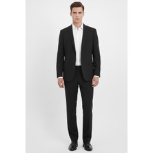 Uki Siyah 4 Drop Klasik Takım Elbise