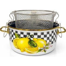 PR Home  Lemon Emaye Kızartma Tenceresi 22 cm