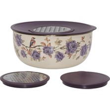 Storemax Pr Lla 5 Parça Rendeli Karıştırma Kabı/saklama Kabı