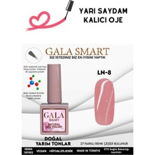 Gala Smart Yarı Saydam Jel Görünümlü Kalıcı Oje LN08