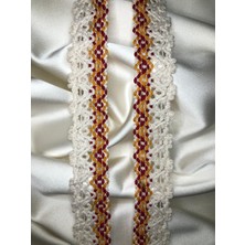 Ezel-in Tekstil Aksesuarları Örme Kopanaki Şerit Dantel ,5 Metre, KOD-709