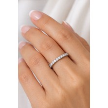 Imperial Kuyumculuk  925 Ayar Gümüş Kadın Tamtur Yüzük