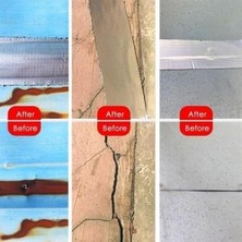 Storemax Yüksek Sıcaklık Dayanan Su Geçirmez Alüminyum Folyo Çatı Duvar Çatlak Onarıcı Yalıtım, 2 Metre ve 5 Metre Seçeneğiyle, Boru Yalıtımı, Yalıtım Yünleri, Panel Yalıtımı (2 Metre)